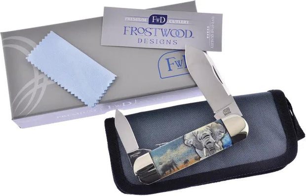 Frostwood Design 2024 Presidential Trapper FWD-004 - Premium Stainless Steel Blades by Frostwood Design