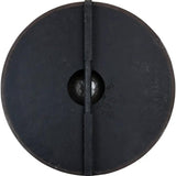 India Made Shield AN2005 - Handcrafted 23.5 Inch Wooden Shield with Leather Straps and Steel Dome by India Made