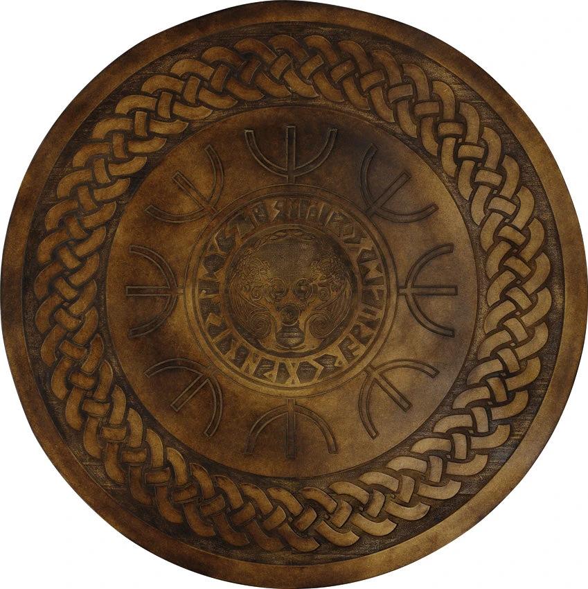 India Made Wood Shield AN2007 by India Made
