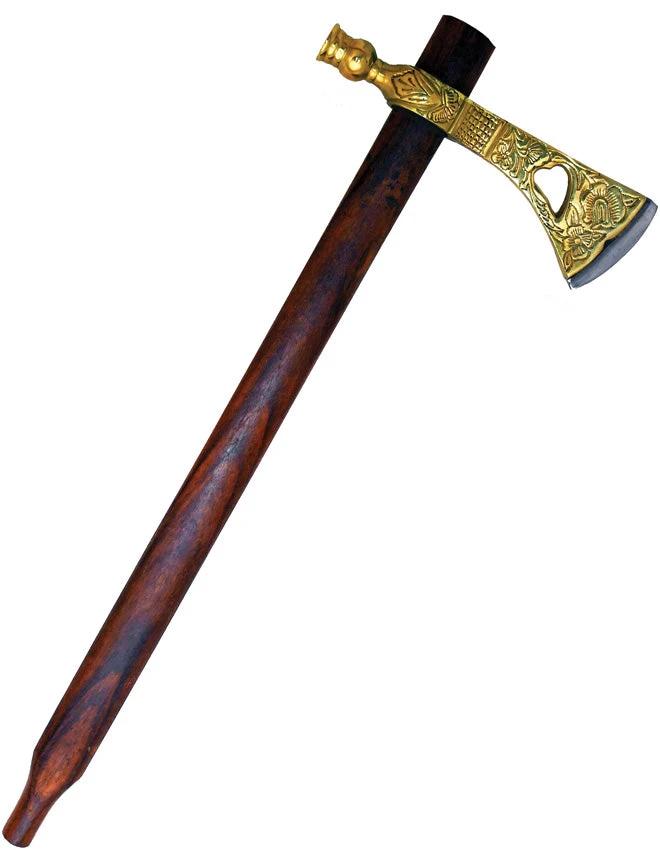 India Made Tomahawk Engraved Brass XN316 by India Made