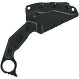 Fox Karambit Fixed Blade FX651 - 7 Inch Overall With Bohler N690 Blade Black G10 Handle Finger Ring Kydex Sheath by Fox