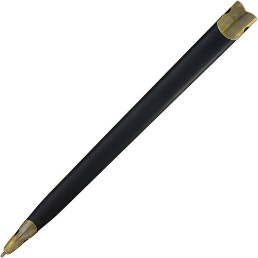 India Made Sword SN640 - Satin Finish Carbon Steel Blade With Leather Wrapped Handle And Brass Guard by India Made