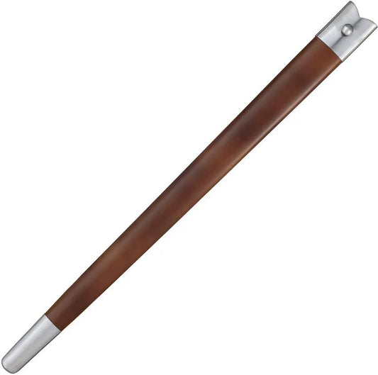 India Made Sword SN85261 - Satin Finish Carbon Steel Blade With Leather Wrapped Grip And Stainless Guard by India Made