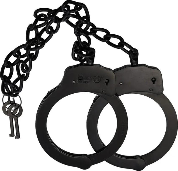 Fury Leg Irons Handcuffs Black FP15905 by Fury