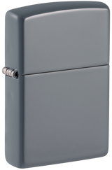 Flat Grey Classic Zippo Lighter by Zippo