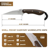CRKT Folts SPEW Small Pocket Everyday Wharncliffe EDC Knife With Full Tang G10 Handle by CRKT
