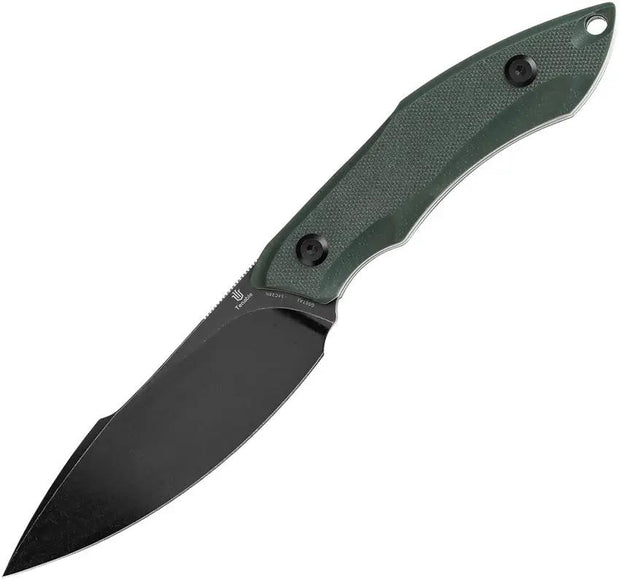 Tenable Knives Luccio Fixed Blade Green G007A1 by Tenable Knives
