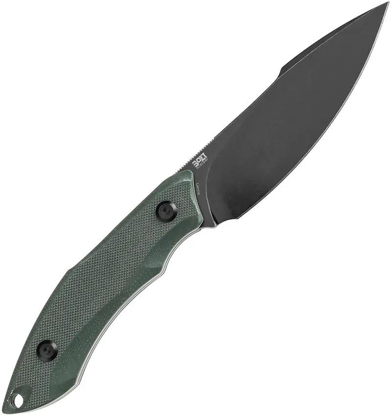 Tenable Knives Luccio Fixed Blade Green G007A1 by Tenable Knives