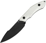 Tenable Knives Luccio Fixed Blade White G007A3 by Tenable Knives