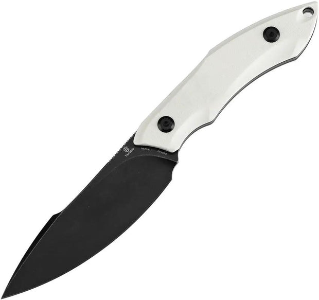 Tenable Knives Luccio Fixed Blade White G007A3 by Tenable Knives