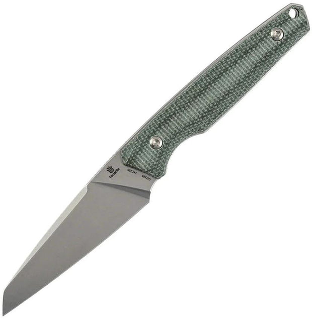 Tenable Knives Parr Fixed Blade Grn Micarta G011B5 by Tenable Knives