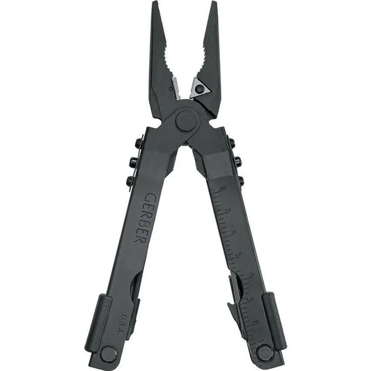 Gerber MP600 Needlenose Black Multitool With Pliers And Saw For Outdoor Enthusiasts Pro by Gerber