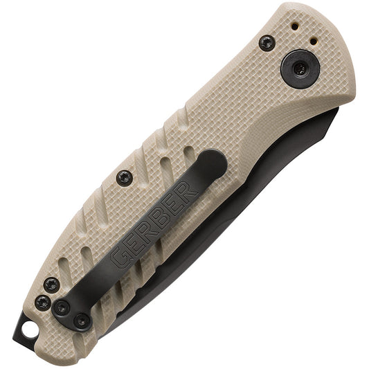 Gerber Auto Propel Downrange Knife S30V Tactical Auto For EDC With Glass Breaker And G10 Handle by Gerber