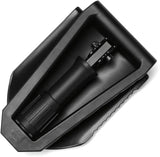 Gerber Folding Spade Compact Serrated Shovel For Camping And Survivalists 9.5in Closed With Anodized Shaft by Gerber
