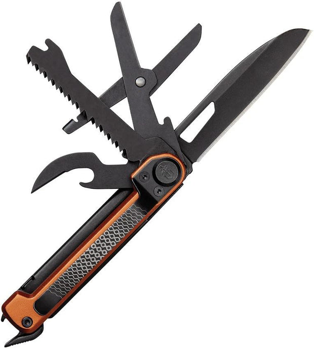 Gerber Armbar Scout Orange Multitool For Outdoorsmen Rugged 8 Tool EDC With Bottle Opener Can Opener Scissors Hammer by Gerber