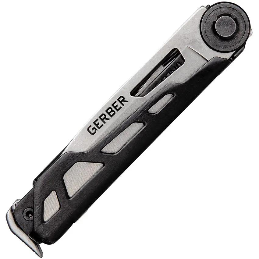 Gerber Armbar Scout Black 8 Tool EDC Multi Tool Rugged With Scissors Saw Blade Pry Bar Hammer Bottle Opener by Gerber