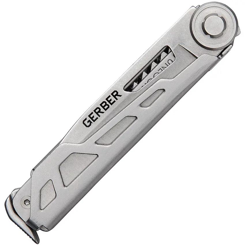 Gerber Armbar Trade Silver Multi Tool For EDC Enthusiasts With Pry Bar Saw Bit Driver by Gerber