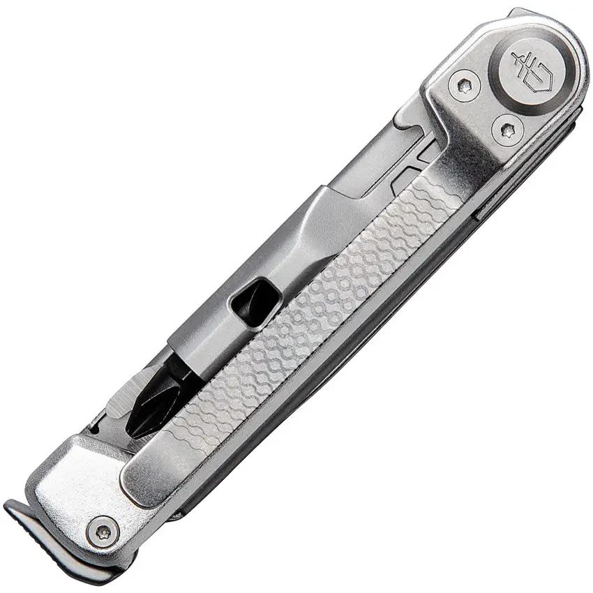 Gerber Armbar Trade Silver Multi Tool For EDC Enthusiasts With Pry Bar Saw Bit Driver by Gerber