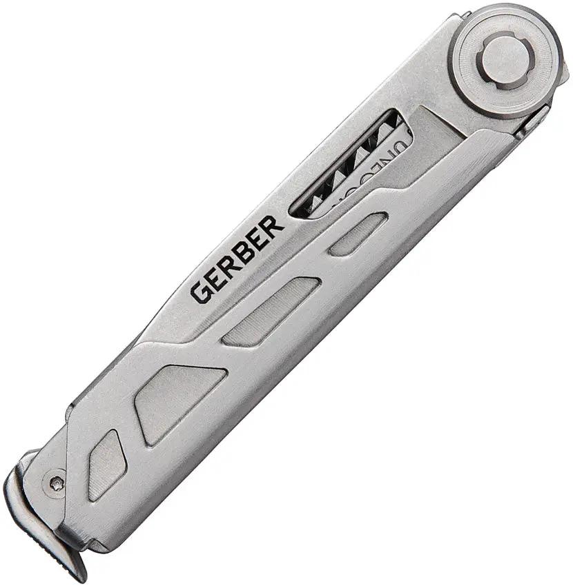 Gerber Armbar Trade Silver Multi Tool With Bottle Opener Pry Bar Saw Blade Bit Driver Hammer For Professionals by Gerber