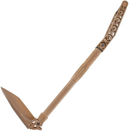 Gerber Dredge Shovel Three-Position Open Closed Hoe With Heavy Gauge Steel Blade And Rubberized Handle For Outdoor Pros by Gerber