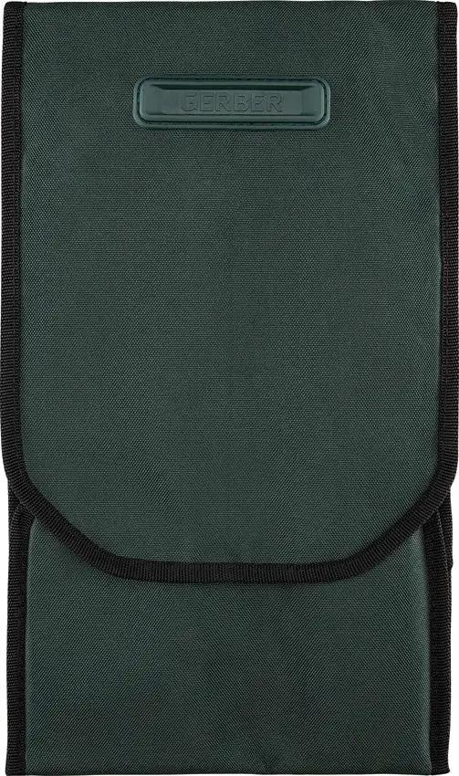 Gerber CompIEAT Knife Set with 8in Chef 6in Serrated 3.25in Paring Satin 4116 Stainless Blades Green Handles Home Cooks by Gerber