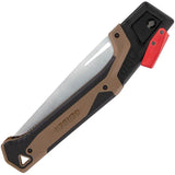 Gerber Bushcraft Folding Saw Two Position Blade 7in SK5 Carbon Steel for Campers and Outdoor Enthusiasts by Gerber