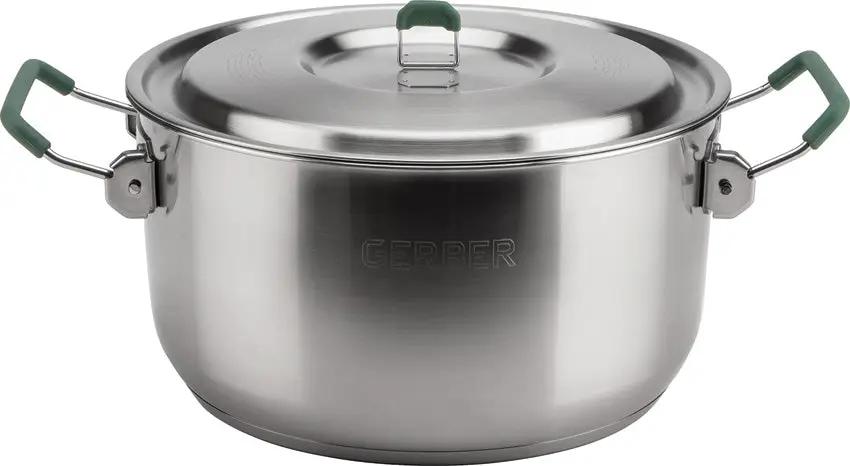 Gerber CompIEAT Cook Set All-In-One Outdoor Camp Kitchen Dishwasher Safe With Detachable Handle by Gerber