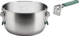 Gerber CompIEAT Cook Set All-In-One Outdoor Camp Kitchen Dishwasher Safe With Detachable Handle by Gerber