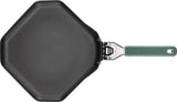Gerber CompIEAT Griddle With Detachable Silicone Overmold Handle 11 Inch Carbon Steel Nonstick For Campers by Gerber