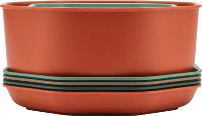 Gerber CompIEAT Tableware Set Durable Microwave Safe Nesting for Busy Families Everyday Meals by Gerber