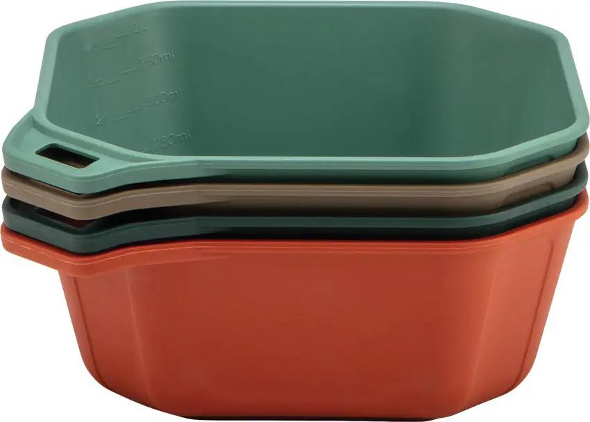 Gerber CompIEAT Tableware Set Durable Microwave Safe Nesting for Busy Families Everyday Meals by Gerber