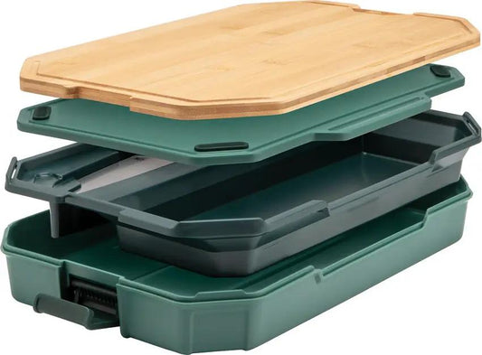 Gerber CompIEAT Cutting Board Set For Home Cooks With Bamboo And Polypropylene Boards Plus Paring And Chef Knives by Gerber