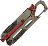 Gerber Stakeout Spark MT All In One Outdoor Multitool Pliers Wire Cutter Saw Blade Ferro Rod Coyote Brown Handles by Gerber