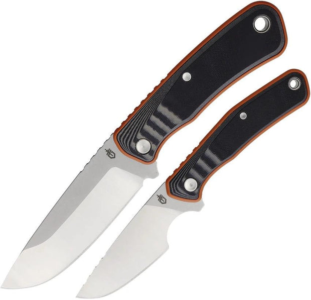 Gerber Downwind Hunter Combo Knife Set Dual Fixed Blades 9in and 7.25in for Outdoor Hunters by Gerber
