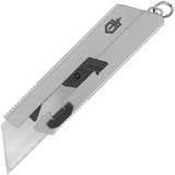 Gerber EAB Mini Knife With Exchangeable Blade Keyring Compact Silver Stainless Handle For Everyday Carry Enthusiasts by Gerber