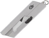 Gerber EAB Mini Knife With Exchangeable Blade Keyring Compact Silver Stainless Handle For Everyday Carry Enthusiasts by Gerber