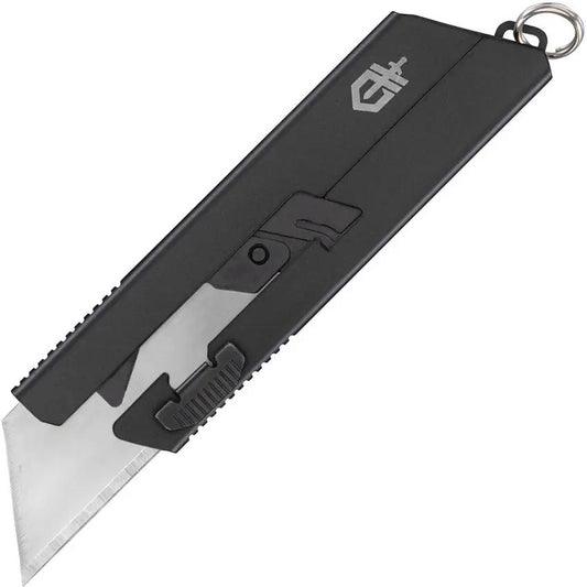 Gerber EAB Mini Keyring Knife Black Stainless Handle Exchangeable Blade For Everyday Carry by Gerber