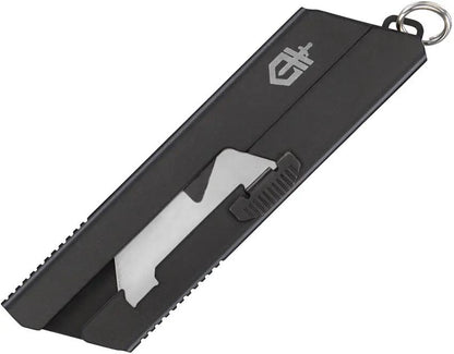 Gerber EAB Mini Keyring Knife Black Stainless Handle Exchangeable Blade For Everyday Carry by Gerber