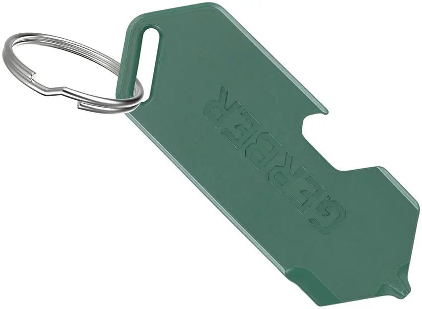 Gerber Shard DT Keychain Tool Baltic Stainless Multitool For EDC Enthusiasts With Bottle Opener And Cross Driver by Gerber