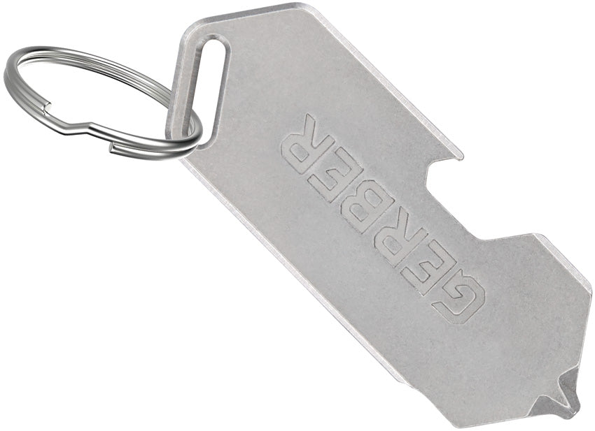 Gerber Shard DT Keychain Tool Compact EDC MultiTool Stainless Bottle Opener Cross Driver For Outdoor Enthusiasts by Gerber