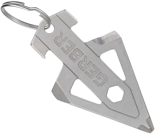Gerber Broadhead Keychain Tool Stainless Steel Bottle Opener Screwdriver For Hunters by Gerber