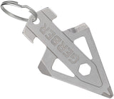 Gerber Broadhead Keychain Tool Stainless Steel Bottle Opener Screwdriver For Hunters by Gerber