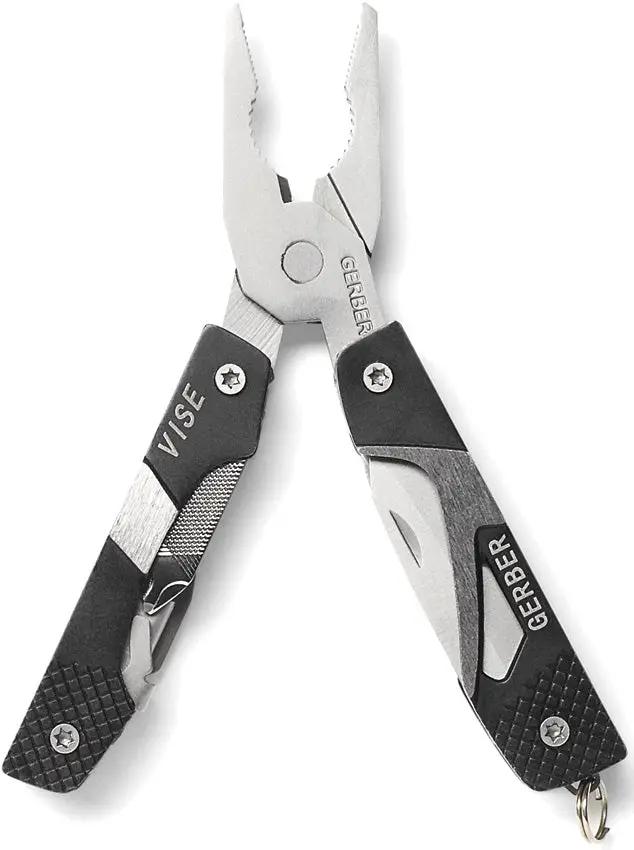 Gerber Vise Mini Multitool Black Compact All In One Tool With Pliers Blades Saw For Everyday Carry by Gerber