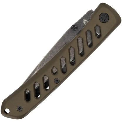 Gerber Affirm Framelock Green EDC Knife With 3.75in Blade And 4.75in Closed, 7Cr17MoV by Gerber