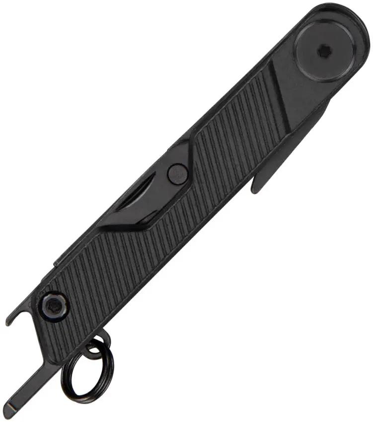 Gerber Armbar Mini Multi Tool Compact EDC With Scissors Tweezers Bottle Opener Black Aluminum by Gerber