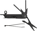 Gerber Armbar Mini Multi Tool Compact EDC With Scissors Tweezers Bottle Opener Black Aluminum by Gerber