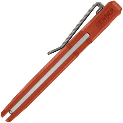 Gerber LST Ultra Lockback Knife Orange GFN Handle Stonewashed 420HC Drop Point Blade EDC Outdoorsmen by Gerber