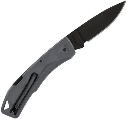Gerber LST Ultra Lockback Knife For EDC 3.88in Closed 2.88in 420HC Drop Point Blade Gray GFN by Gerber