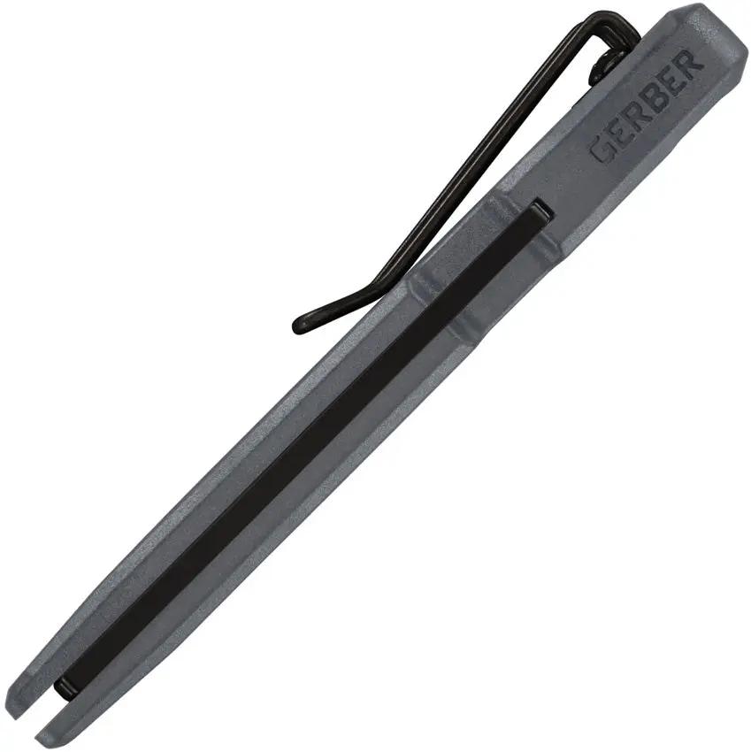 Gerber LST Ultra Lockback Knife For EDC 3.88in Closed 2.88in 420HC Drop Point Blade Gray GFN by Gerber
