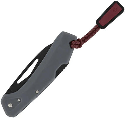 Gerber LST Mini Lockback Knife Gray GFN Handle Wharncliffe Blade 1.75 Inch for Everyday Carry by Gerber